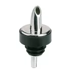 Dop Picurator free flow-Plastic-Crom, Negru