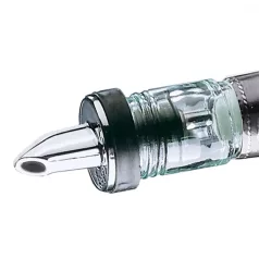 Dop Picurator free flow-Plastic-Crom, Negru