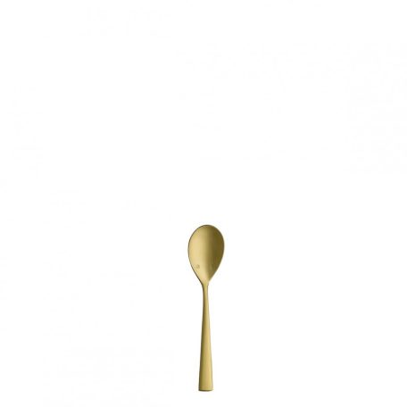 Lingurita mocca PVD Gold Brushed 11cm Hepp linia Accent