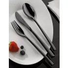Lingurita cafea PVD Antracit 15.7cm Hepp linia Talia