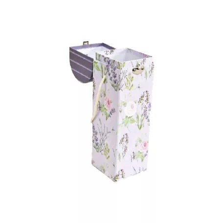 Cutie vin cu decor lavanda 33cm