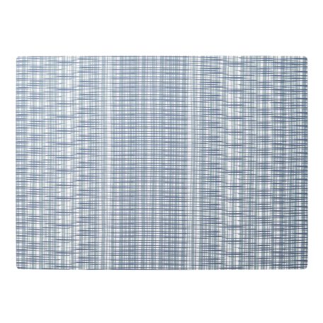 Placemat farfurie silicon 45cm albastru deschis