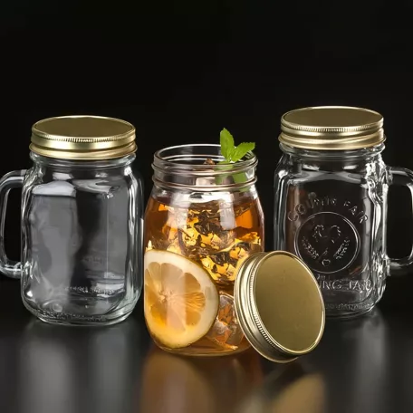 Capac metalic pentru pahare tip borcan Libbey Jars