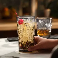 Pahar long drink 470ml gri grafit Libbey Hobstar