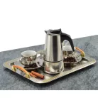 Cafetiera espresso din inox 4 portii