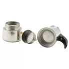Cafetiera espresso din inox 4 portii