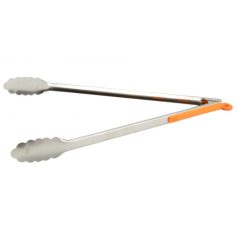 Cleste gratar inox cu maner silicon 44cm