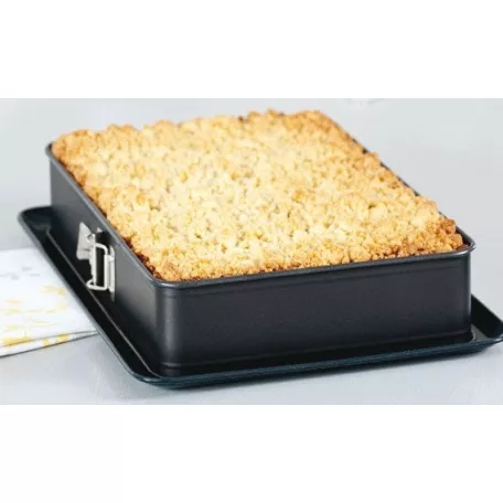 Forma tort rectangulara detasabila cu tava