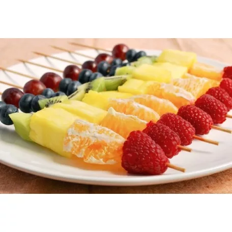 Set 80 de bete din lemn pentru frigarui 30cm