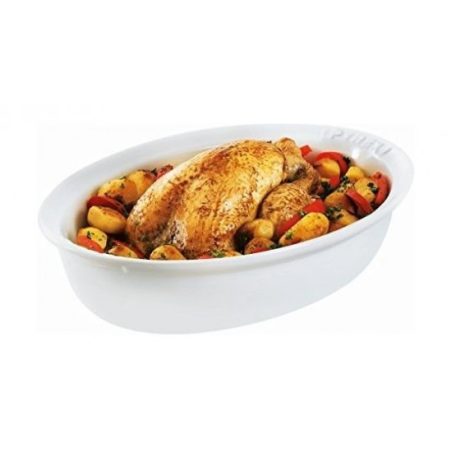 Vas ceramica termo 34x23cm oval Pyrex