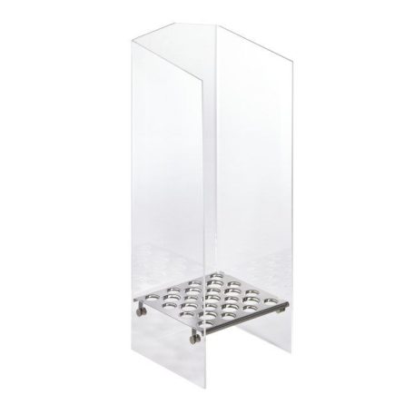 Suport cornete inghetata cu plexiglas transparent 25 orificii