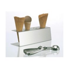 Suport inox Stockel 4 cornete inghetata