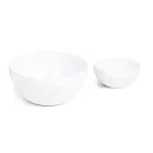 Bol melamina 23cm alb 2500ml