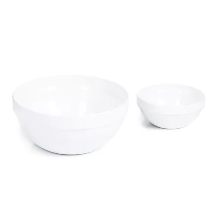 Bol melamina 23cm alb 2500ml