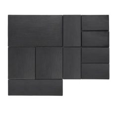 Platou melamina GN2/4