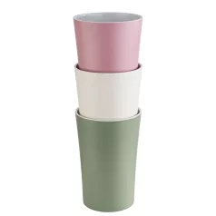 Bol dressing 1.5 litri rosu pastel