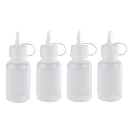 Set 4 flacon dozator flexibil 50ml