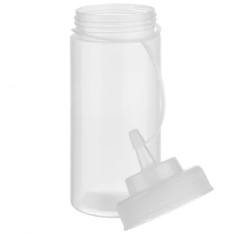 Set 6 flacon dozator flexibil 490ml Transparent