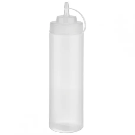 Set 6 flacon dozator flexibil 760ml Transparent