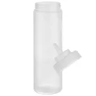 Set 6 flacon dozator flexibil 760ml Transparent