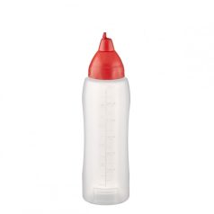 Flacon dozator flexibil 750ml capac rosu