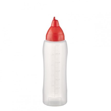 Flacon dozator flexibil 750ml capac rosu