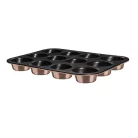 Forma briose 12buc Rose Gold Metallic