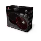 Mini oala fonta cu capac emailata 12cm