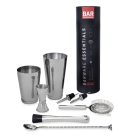 Set cocktail in cutie cadou 7piese inox