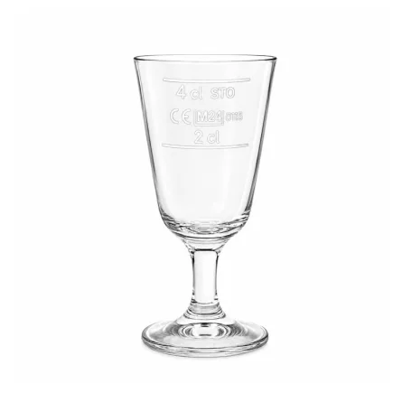 Pahar sticla gradat 20/40ml