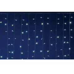 Perdea de lumini cu 400 LED alb 2x2m legare in serie