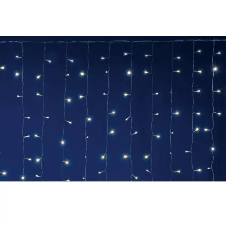 Perdea de lumini cu 400 LED alb 2x2m legare in serie