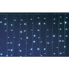 Perdea de lumini cu 600 LED-uri albe cu legare în serie