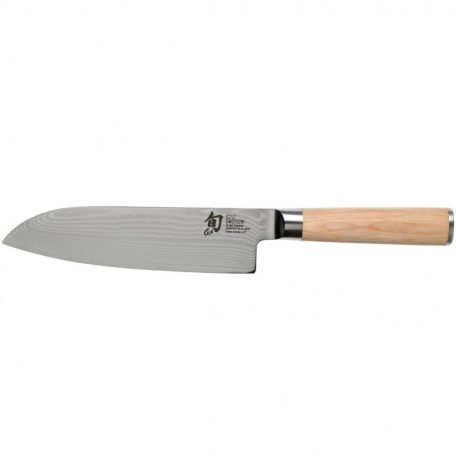 Cutit Santoku 18cm Shun Classic White