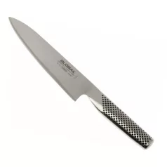 Cutitul bucatarului lama Granton 20cm Global