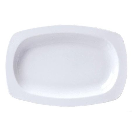 Platou adanc oval 30x20cm portelan Gural