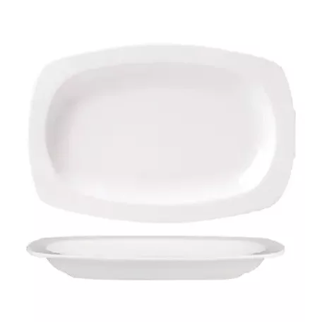 Platou adanc oval 30x20cm portelan Gural