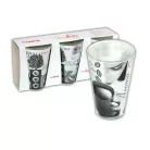 Set 3 pahare decorate Cafea 325ml Cerve