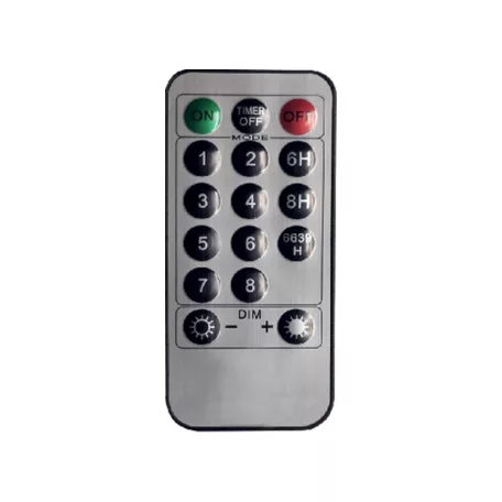 Ghirlanda LED cluster alb cald 8 programe timer telecomanda