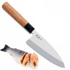 Cutit Deba 15cm Seki Magoroku Red Wood