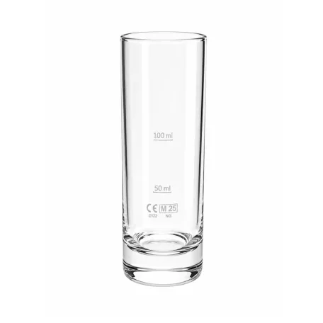 Pahar sticla gradat 50/100ml