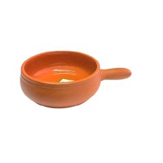 Vas ceramica termo 1 maner teracota mat 16cm