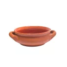 Vas ceramica termo 2 manere teracota mat 14cm