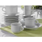 Ceasca cafea sau ceai 250ml si farfurie Roma