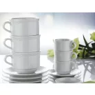 Ceasca cafea sau ceai 250ml si farfurie Roma