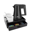 Tava+cutie pt capsule cafea