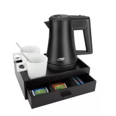 Tava+cutie pt capsule cafea