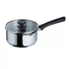 Cratita inox cu strecurator si capac 1.8L Pyrex