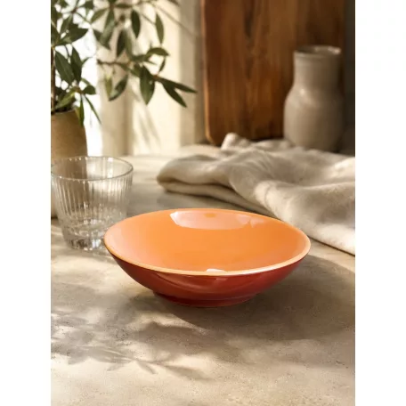 Bol ceramica maro 20 cm