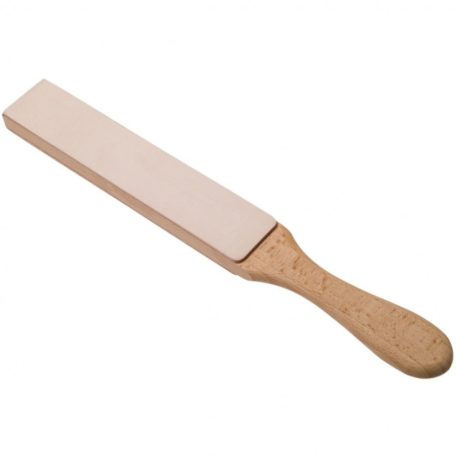 Strop din piele pentru ascutit + crema